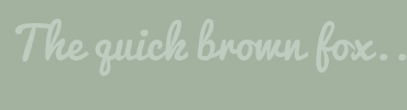 Image with Font Color BECCC0 and Background Color A3B19F